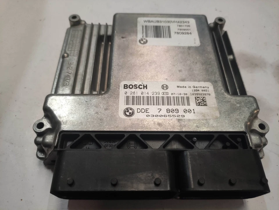 CENTRALINA MOTORE BMW 3 E90 ECU 7809001 2.00 DIESEL 2009 0281014239 BMW Serie 3  - Immagine 1 di 1