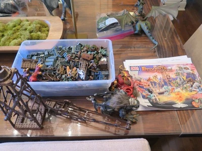 MEGA BLOX DRAGONS 9891 VORGON STRONGHOLD NEAR COMPLETE + MANUAL NO BOX - Image 1 of 3
