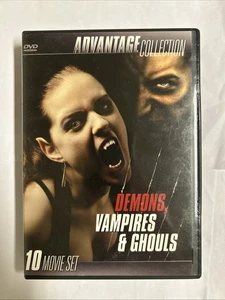 Demons, Vampires and Ghouls 10 Movies (DVD) Joe Franklin, VERY GOOD - Picture 1 of 4