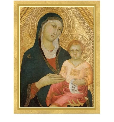 Caspari Boxed Christmas Cards, Virgin & Child (105202) - Image 1 of 2