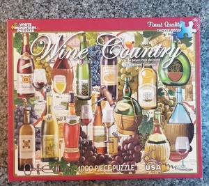 NEW White Mountain WINE COUNTRY 1000 piece puzzle Rosiland Solomon - Picture 1 of 6