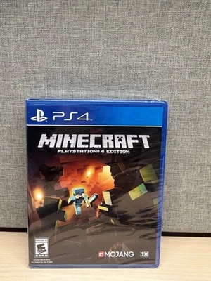 NOVO Minecraft PS4 Edition (Sony PlayStation 4, 2014) Novo em folha lacrado MOJANG - Imagem 1 de 2