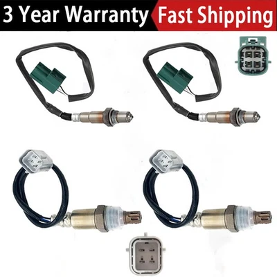 4 sensores de oxígeno arriba+abajo para Nissan Armada 2007-2013 Infiniti QX56 2007-2010 Foto 1 de 4