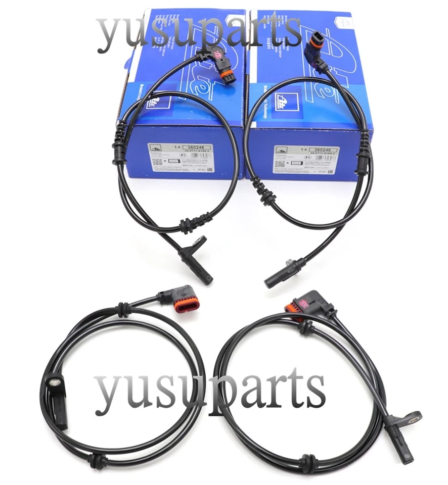 Sensor de velocidad ATE 4x delantero y trasero ABS para Mercedes-Benz C250 C300 C350 Foto 1 de 3