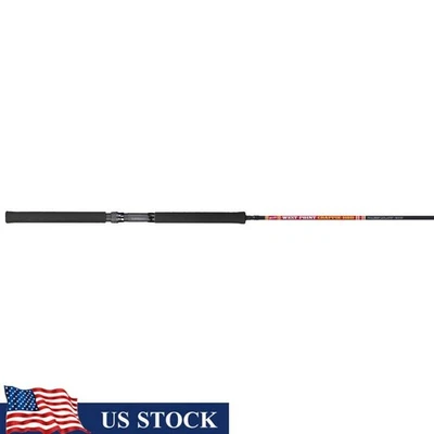 Lightweight 10ft 2 Piece Crappie Fishing Rod Trolling EVA Handle Fiberglass New - Image 1 of 4