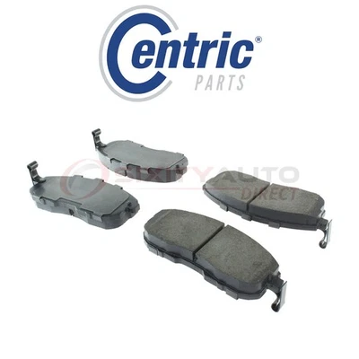 Centric Ceramic Disc Brake Pads w Shims for 2007-2012 Nissan Sentra 2.5L L4 tp Foto 1 de 4