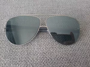 IC BERLIN Aviator Sunglasses Model MAIK O Color Chrome Blue L. Mirror Lenses 61 - Picture 1 of 4