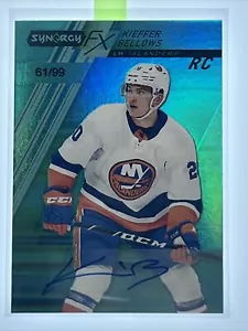 2020 Synergy FX Rookies Tier 1 Green /99 Kieffer Bellows #FXR-KB Rookie Auto RC - Picture 1 of 3