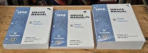 1998 Buick Regal, Century Shop Service Factory Manuals- 3 Volumes GMP/98WB-1,2,3 - Picture 1 of 7