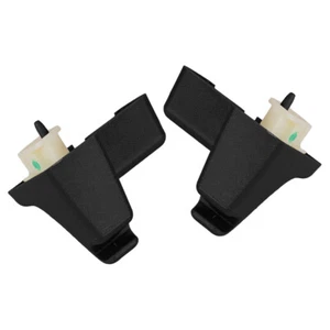 2pcs Sun Visor Retainer Clip Bracket Black Fit For Land Rover Range Rover L322 - Picture 1 of 7