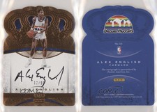 2016-17 Panini Preferred Crown Royale /99 Alex English #141 Auto HOF