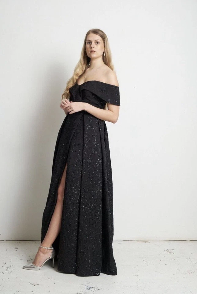 Nuevo Vestido de Noche de Fiesta para Damas MEDIO PRECIO en Todas las Tallas del Reino Unido 6,8,10 y 12 Foto 1 de 4