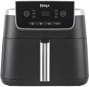 Freidora de aire caliente Ninja AF140EU, 4,7 litros, negra - nueva y embalaje original, distribuidor - Imagen 1 de 1
