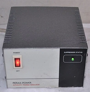 PERMA POWER MODEL AVR-600 AUTOMATIC VOLTAGE REGULATOR GOOD SCHOOL SURPLUS - Photo 1/2