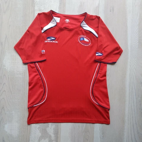 Chile Team Jersey Home football shirt 2007 - 2009 Brooks Trikot Young Size 14 Cover