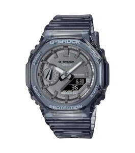 Montre Casio G-SHOCK cadran métallique gris heure numérique GMA-S2100SK-1AER - Photo 1/9