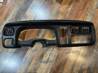 Dodge Durango Dakota 1997-2000 tablero cuadro moldura bisel negro OEM Mopar Foto 1 de 4