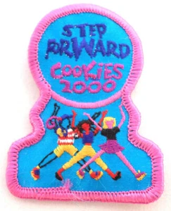 Girl Scout Gs Uniform Patch Step Forward Cookies 2000 #Gsbpk - Picture 1 of 1