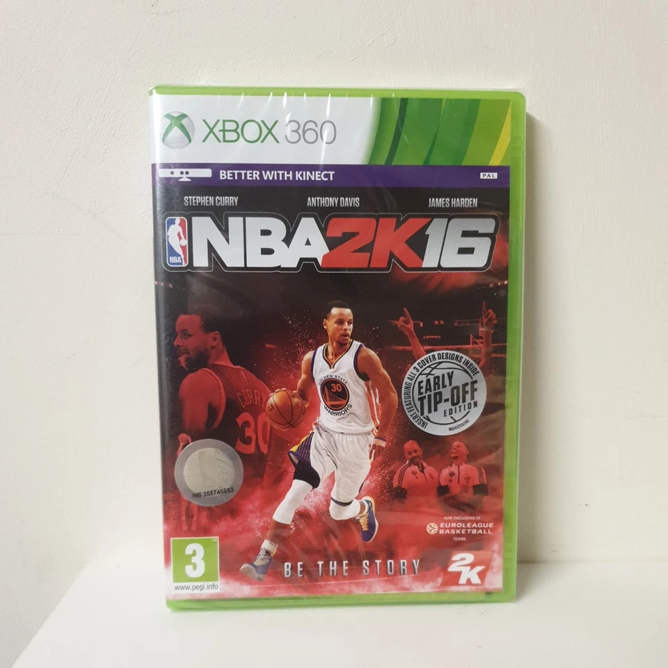NBA 2K16 Xbox 360 Basketball Game New & Sealed  - Image 1 of 4