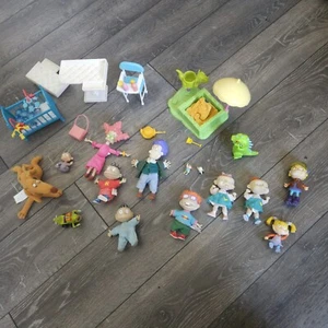 Vintage 1990's Rugrats Set - Lot of Main Characters and Play Accessories - Picture 1 of 18