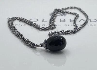 Collar Fantasía Trollbeads Con Ónix Negro 60cm Foto 1 de 4