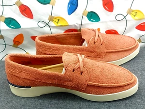 Scarpe da barca Sperry John Legend da uomo firmate Legend Plushwave ruggine taglia 10,5 M - Foto 1 di 9