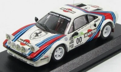 MODELLINO AUTO STATICO BEST FERRARI 308 GTB COUPE #00 RALLY FINLANDIA 2009 1/43 - Immagine 1 di 4