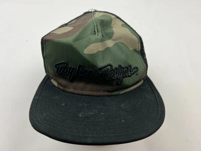 Gorra Troy Lee Designs Snapback Camuflaje Ajustable Bordada Informal Camuflaje Foto 1 de 4