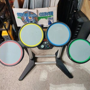 Harmonix 822149 Xbox 360 Wired Rock Band Drum Set (No Sticks/Pedal) Tested - Picture 1 of 8