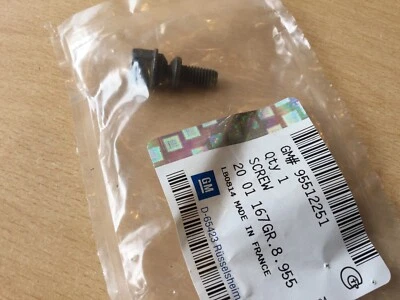 BNISB GENUINE VAUXHALL SHEAR SCREW M6 X 12 LOAD COMPARTMENT 95512251 - Image 1 of 2