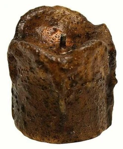 Primitive/Bauernhaus verbrannter Senf Mini Tropfsäule mit Timer - Bild 1 von 1
