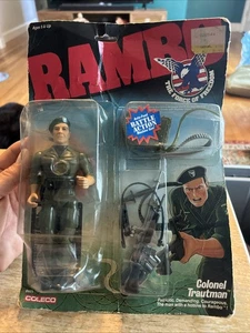 Figura de acción Coronel Trautman 1986 Rambo nueva Coleco Col Force of Freedom MIRAR - Imagen 1 de 9