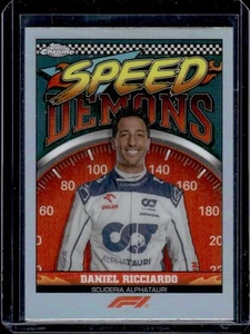 2023 Topps Chrome Formula 1 #SD-DR Daniel Ricciardo Speed Demons - Picture 1 of 2