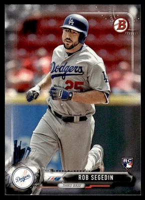 2017 Bowman Rob Segedin Rookie Los Angeles Dodgers #55 - Image 1 of 2