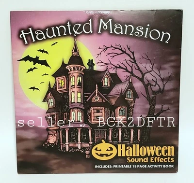 🔥 HAUNTED MANSION: HALLOWEEN SOUND EFFECTS (2006) CD 16/5min Tracks NEW - Image 1 of 3