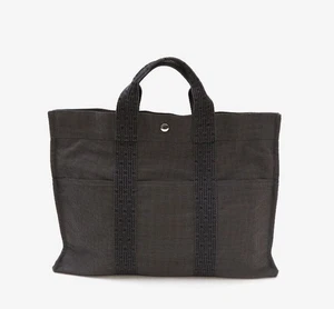 Hermes Huroto MM en toile charbonneuse 7747994998 148499675 - Picture 1 of 7
