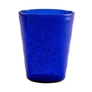 Set 4 Bicchieri Acqua Monochrome Blue 30 cl in Vetro Memento - Imagen 1 de 1