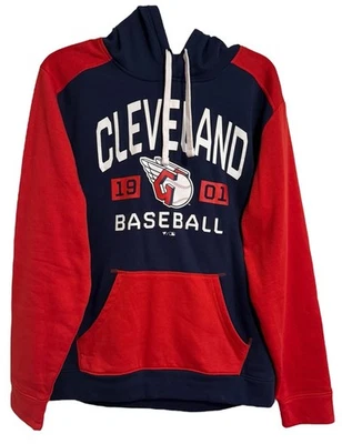 Fanatics MLB Cleveland Guardians Baseball Sweatshirt Hoodie Sz Large - Image 1 of 4