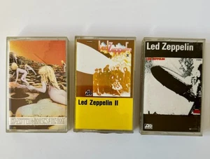 Led Zeppelin Cassettes x 3 - Houses of the Holy, Led Zeppelin I and II - Picture 1 of 24