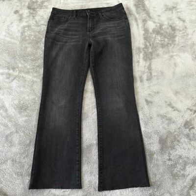 Joe's Jeans Kacey Mid Rise Petite Bootcut Women's size 29 Black - Image 1 of 4