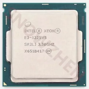 Intel Xeon E3-1225 V5 CPU 4-Core 4-T SR2LG 8MB 80W 3.30GHz LGA1151 processor - Picture 1 of 1