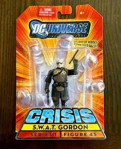 DC Universe Infinite Heroes Crisis Series ft. SWAT JIM GORDON Ser. 1 Fig. 45 NEW - Picture 1 of 3