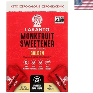 Sugar Free Golden Monkfruit Sweetener, Packaging May Vary,3.17 Ounce Pack of 8 - Picture 1 of 2