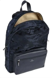Philippe Model Adrien Camouflage Aviation Logo Patch Backpack Black Italy £355 - Picture 1 of 9