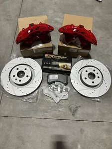 2016+ Chevy Camaro 1LE 6 piston Brembo Front Brake Kit for All Camaros RS LS SS - Picture 1 of 7