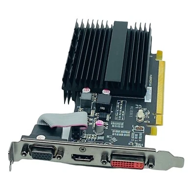 XFX ON-XFX1-STD ATI Radeon HD 5450 512MB DDR3 PCI-E FH Video Graphics Card - Image 1 of 4