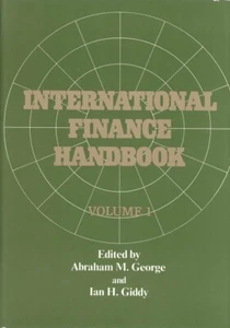 International Finance Handbook, 2 Volume Set - Imagen 1 de 2