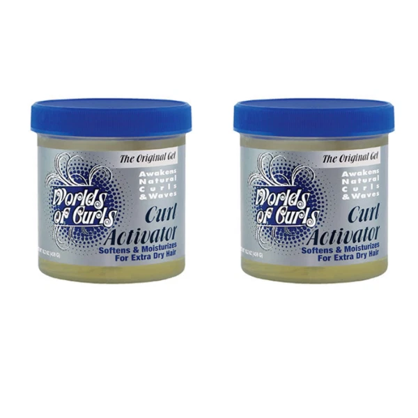 Worlds of Curls Curl Activator for Extra Dry Hair 16 Ounce