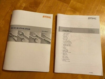 075 Chainsaw Service Workshop Repair & Illustrated Parts Diagram Manual - Image 1 of 3
