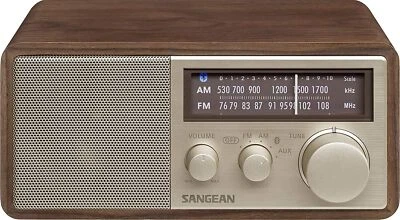 SANGEAN WR-302 Bluetooth Speaker FM/AM Radio NEW - Image 1 of 4